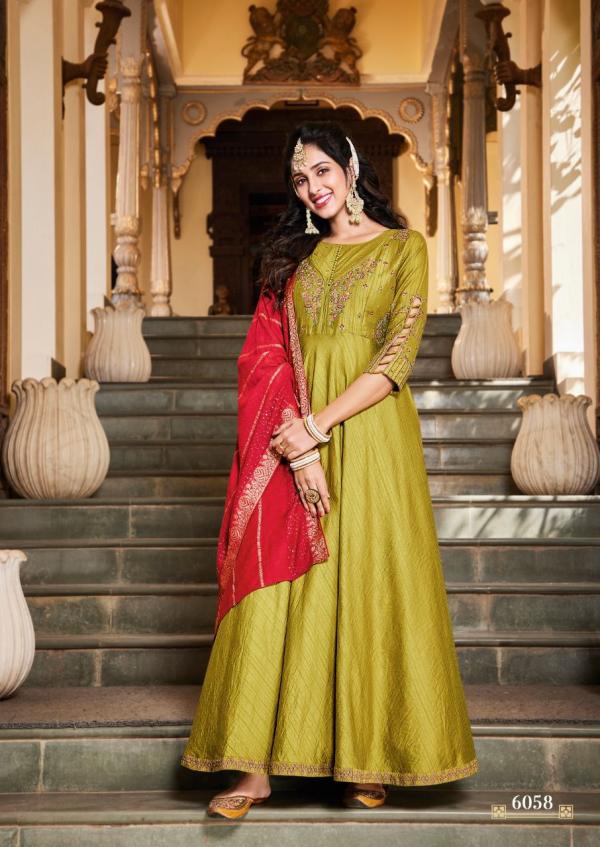 Koodee Sundra 1 Designer Festive Wear Gown With Dupatta 